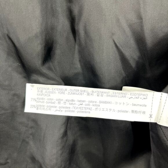 Zara Blazer Cropped Women Medium black beige Plaid Tweed Jacket Blogger Favorite - Picture 12 of 16